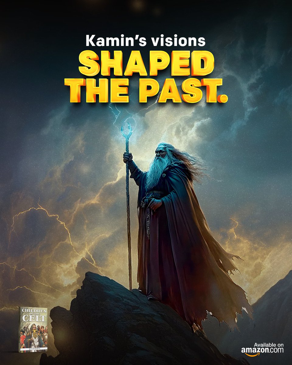 Kamin’s vision reshapes history, leaving a legacy that echoes forever.

Experience the power of a vision that transcends time: a.co/d/gwXrCKm

#childrenofcelt #BookRecommendations #BookLoversOfInstagram #AuthorsOfInstagram #BookLovers #writerslift