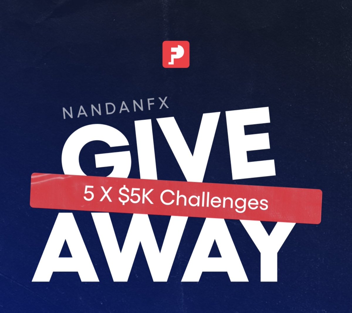 NandanFx x FunderPro 5x5k Giveaway 🚀
Buy Any Account from partner's link and you're eligible 

Buy Link- prop.funderpro.com/signup?cxd=360…

Must Follow - <a href="/FunderProfx/">FunderPro</a> <a href="/Abhinandanfx/">Nandan Fx</a>

Discord - discord.gg/fBaqgxX2vV
Winners Selection on Discord Only!