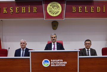 Sakarya Büyükşehir Meclisi Toplantı Görüntüleri