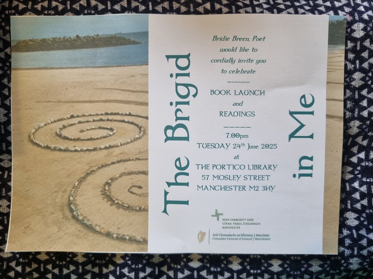 @bridiebreen (@bridiebreen1) on Twitter photo Got to gather the joys, count down the days . Small book launch, big smiles, huge gratitude. And a whole lot of James Joyce to enjoy inbetween <a href="/IrlCGManchester/">Consul General of Ireland, Manchester</a> <a href="/iccmanchester/">@ICCManchester</a> <a href="/ThePortico/">The Portico Library</a> Got to gather the joys, count down the days . Small book launch, big smiles, huge gratitude. And a whole lot of James Joyce to enjoy inbetween <a href="/IrlCGManchester/">Consul General of Ireland, Manchester</a> <a href="/iccmanchester/">@ICCManchester</a> <a href="/ThePortico/">The Portico Library</a>