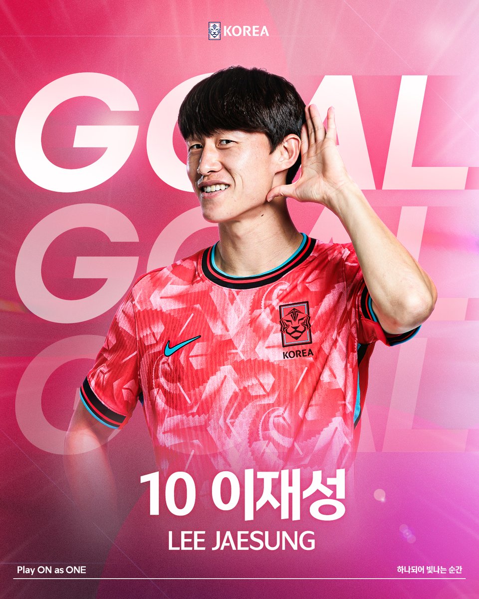 [GOAL] 대한민국🇰🇷 4-0 🇰🇼쿠웨이트
이재성이 교체 투입되자 마자 추가골을 만들어내며, 베테랑의 위엄을 보여줍니다!✨  

#대한민국 #축구국가대표팀 #월드컵 #3차예선