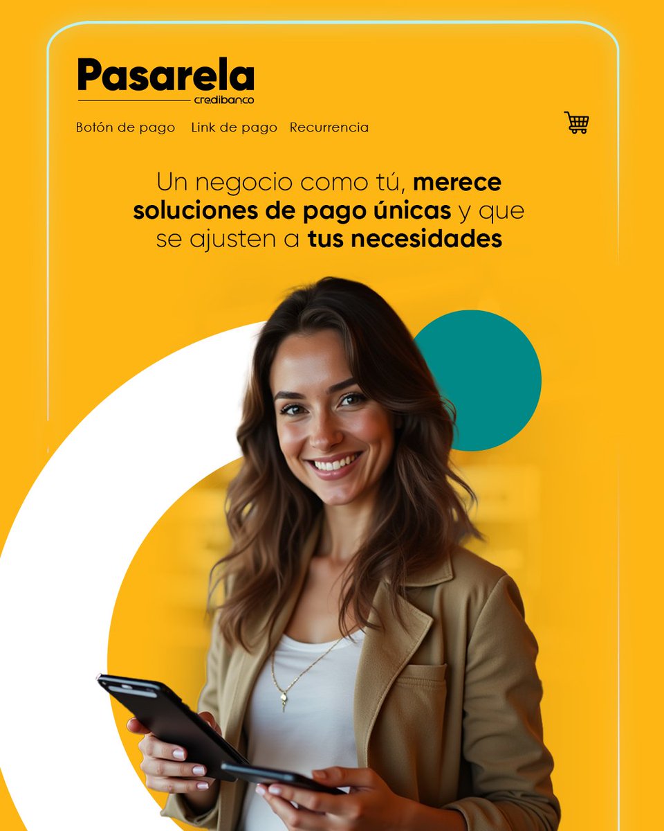 camcoelectronic's tweet image. El comercio electrónico no es el futuro: es el presente. Y Credibanco acompaña a los comercios del país para que no se queden atrás. Por eso cuenta con una pasarela de pagos robusta, segura y adaptable que ya está impulsando el crecimiento de miles de...