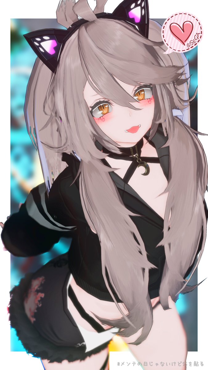 #メンテの日じゃないけどssを貼る 
#PSO2NGS_SS #結の写真集 

👅