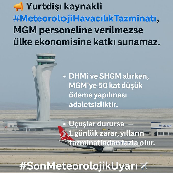 <a href="/_cevdetyilmaz/">Cevdet Yılmaz</a> <a href="/tv100/">TV100</a> Kamu çalışanları içerisinde bundan daha büyük bir adaletsizlik ve hak kaybı yok. 20 yıldır sesimiz duyulmuyor. Her birimizin en az 1'er ev ve araba kaybı var. Yeter artık bu adaletsizlik son bulsun ! #MeteorolojiEylemeHazırlanıyor