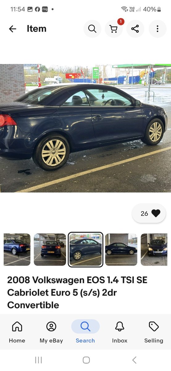 ClassicGermans's tweet image. 🔥 Stylish VW Eos convertible - perfect for summer cruising
🛠️ Fresh oil + brakes, MOT till 2025
💺 4-seater, manual, economical 1.4L petrol
✨ Well-maintained at 99k miles - incredible value at £500!

#VW #ConvertibleLife

ebay.co.uk/itm/2672844440… #ad