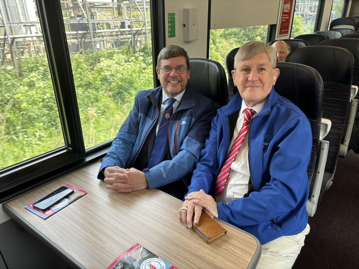 A few photos from our 25th Anniversary Celebrations on Friday held on a special train journey with <a href="/greateranglia/">Greater Anglia</a> and in the <a href="/LowestoftCentr1/">Lowestoft Central</a> Parcels Office at Lowestoft station. Lovely to see so many involved in the #CommunityRail Partnership both past and present.