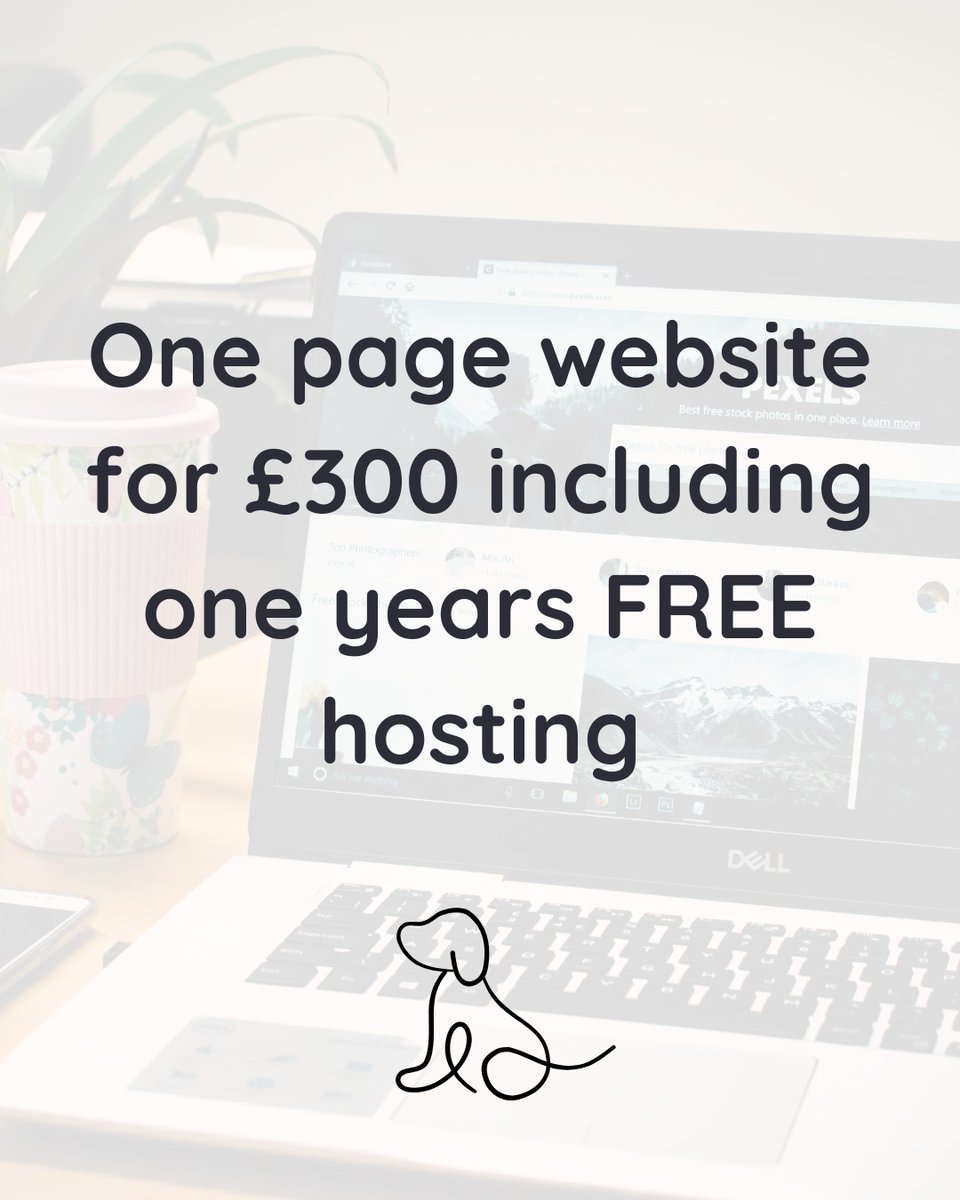 I have had lots of enquiries for one page websites, which can work really well if you just want to use it to signpost people for more information about your company. Also it's affordable and you can add more pages as you grow! DM me for information.