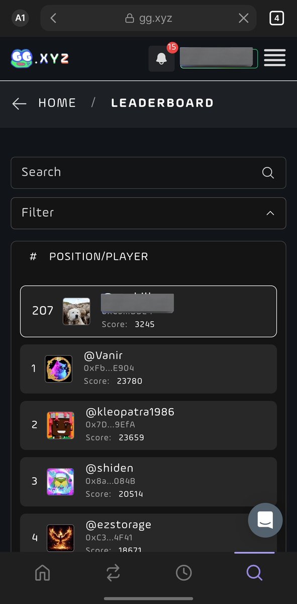 commit_ted's tweet image. I am currently playing the StarkNet 100K campaign on @playggxyz 
The campaign ends on the 15th. Give it a try if you’re a core gamer, I’m currently ranked 207 on the leaderboards 
Well I started last week so I am  looking to break into the top 100 before the campaign ends.