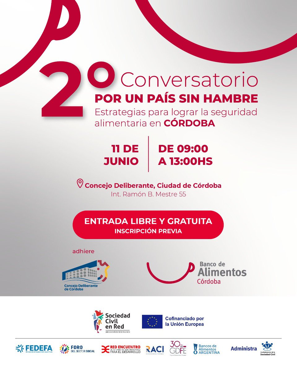 icytac's tweet photo. 📣 El próximo miércoles 11 de junio se realizará el Conversatorio "Por un país sin hambre: Estrategias para lograr la seguridad alimentaria en Córdoba". 
Con la participación de la Dra. Eugenia Steffolani, docente e investigadora de la Fac. de Ciencias Agropecuarias UNC e ICYTAC. https://t.co/G8zV9klN8J