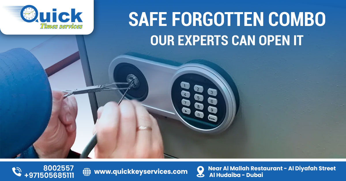 QTSLockmith's tweet photo. Can’t remember your safe combination? We open safes without damage, quickly and confidentially. Rely on our experts for discreet access to your valuables.
#ForgottenSafeCombo #SafeUnlocking #QuickTimesServices #ConfidentialUnlock #VaultHelpDubai #SecureAccess #TrustedSafeTech https://t.co/VGS09qp937