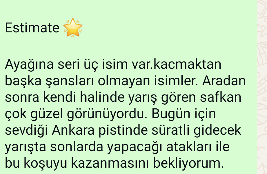 Alicengiz_42's tweet image. #ESTİMATE YORUMU ⭐ 
Açılış ta cazip bir tek ile başlamak için bu gidişatta tabiki astimate.