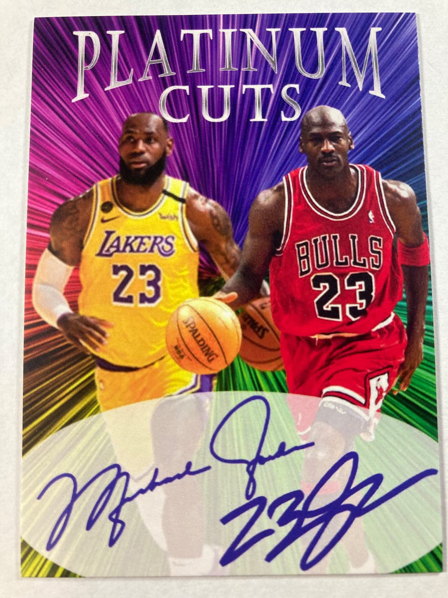 🎁Appreciation Day Giveaway🎁

Winner Announced Monday

🔥Lebron James/Michael Jordan Platinum Cuts Limited Edition 1 of 1000 Dual Auto Facsimile #23

To enter
1. Follow
2. Retweet
3. Like