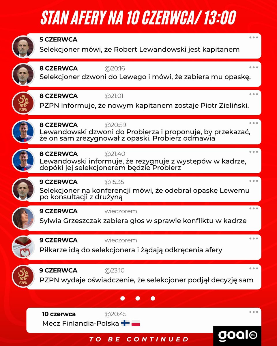 Ja tylko przypomnę, że za trzy tygodnie są wybory prezesa PZPN i widocznie związek działa tak znakomicie, że obecny prezes będzie w nich jedynym kandydatem.

Bo tak wskazywałaby logika wyborów, prawda? PRAWDA???
