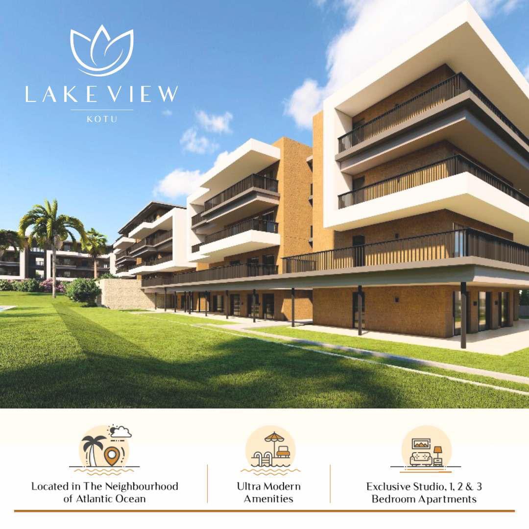 Find your dream home at LAKE VIEW. Our modern apartments deliver stunning lake views and exceptional amenities in Kotu, promising a lifestyle of convenience and comfort.

You can now visit lakeviewgambia.com , call us on 439 1944 or WhatsApp on +220 645 6225 for more info.