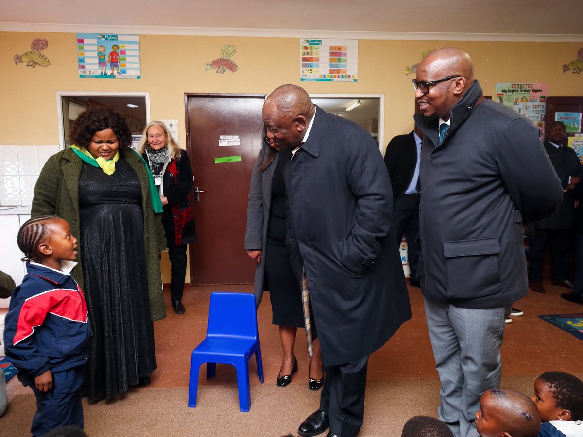 matomekopano's tweet photo. At Sefako Makgatho Primary School in Atteridgeville, alongside President Cyril Ramaphosa and Minister Siviwe Gwarube, we officially welcomed the newest cohort of Educator and General Assistants appointed through the Basic Education Employment Initiative (#BEEI)
This initiative is not just about creating jobs , it’s about strengthening our education system from the ground up, prioritising schools in townships, rural areas, special education needs, and those offering vital technical and vocational skills. By investing in our youth, we are investing in the future leaders, innovators, and educators of South Africa.
Our commitment is clear: every learner deserves access to quality education supported by a strong, well-resourced team. Through partnerships between National Treasury, the Independent Development Corporation, and our Provincial Education Departments, we are driving real, sustainable change.
This is how we build a brighter future ; together, with purpose, passion, and action.
#GrowingGautengTogether
