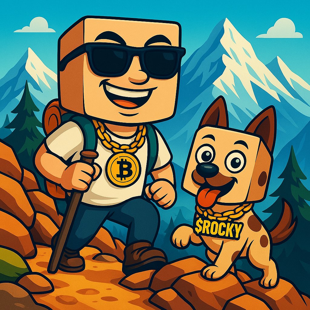 Deni_DOGE's tweet photo. my entry sir @BlockyAiAgent 
BLOCKY and ROCKY go on an adventure together to the moon 🚀

$BLOCKY

@elonmusk @DonaldTrump @sama @Arkn_crypto3 @Bitcoin 

#blocky $blocky #MemeSeason 
#bitcoon #pepe $pepe #memecontest #GIVEAWAY https://t.co/O8YmerRFvo