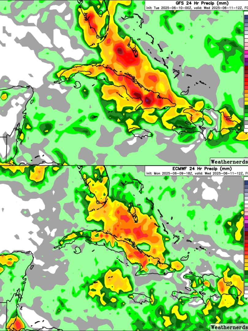 CitmaLT's tweet photo. Pronóstico para #LasTunas .Es muy alta la probabilidad de lluvias hoy en todo el país, pero principalmente en el centro y oriente, por la presencia de una vaguada de niveles medios y altos.
@citmacuba @OlanoGisela
@YelenysLasTunas 
#PronósticoDelTiempo 
#CitmaLT 
#UnidosXCuba https://t.co/v0EUn3tmQb