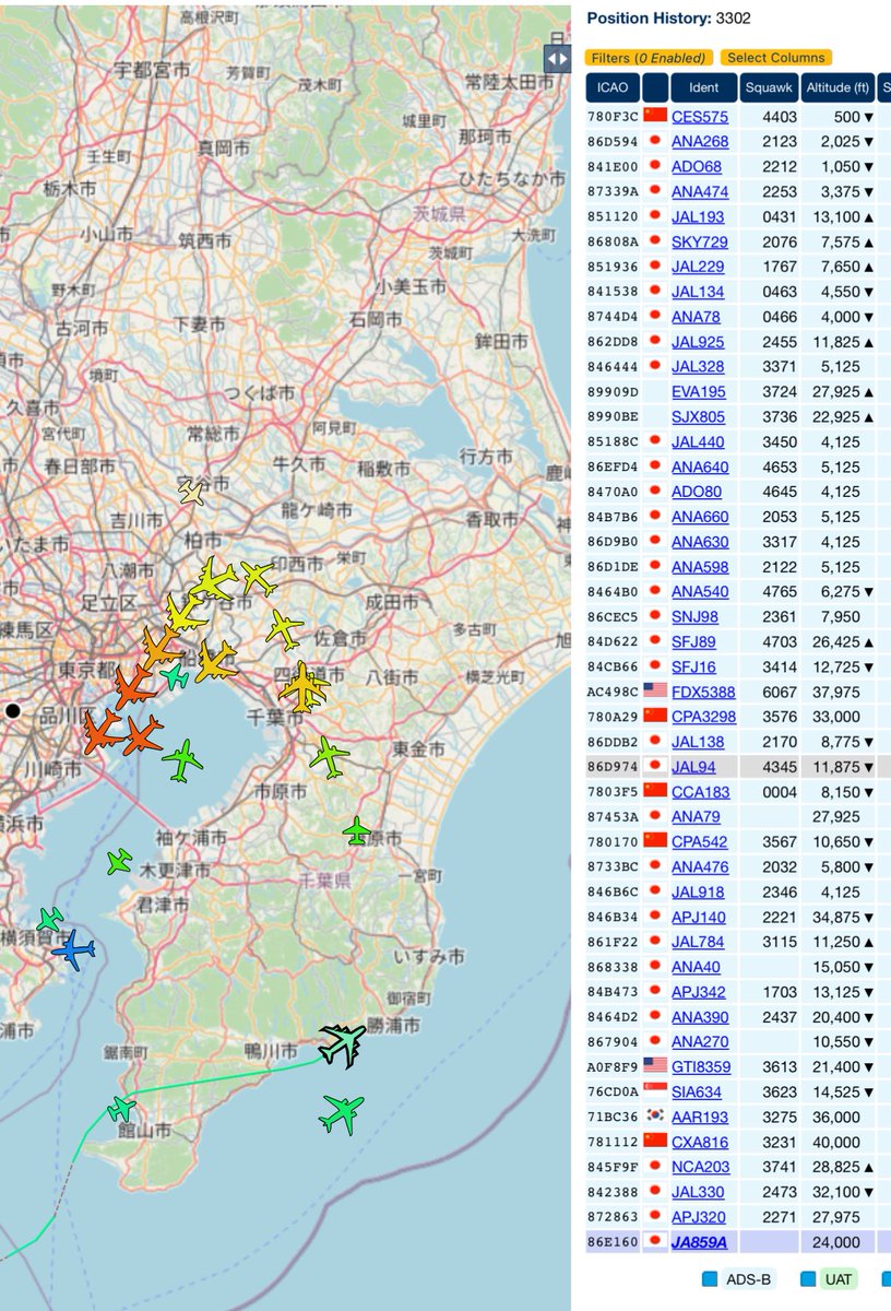 自分の乗っている飛行機が発信した位置情報の電波を自宅のアンテナで受信し、そのデータを表示する自宅サーバーを衛生経由で飛行機からみるなどしている (何回やっても飽きない)
