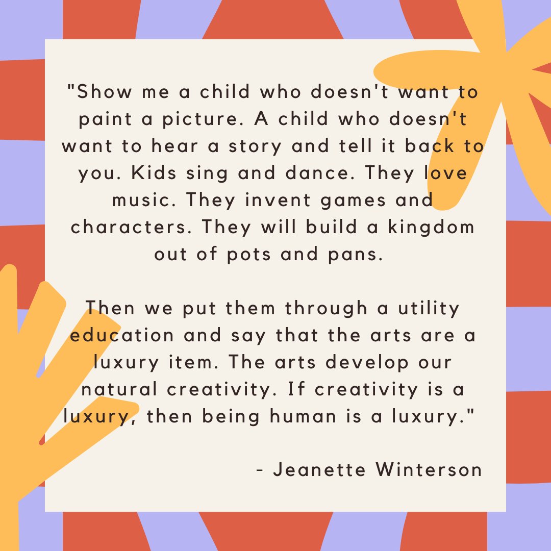 Centre for ECD (@cecd_online) on Twitter photo A wonderful quote on the importance of creativity and the arts, in young children's lives.
If you are interested in this topic, we highly recommend the latest podcast recording from <a href="/domore_org/">The Do More Foundation</a> Podcast!
You can listen to the full recording here: shorturl.at/ex08L A wonderful quote on the importance of creativity and the arts, in young children's lives.
If you are interested in this topic, we highly recommend the latest podcast recording from <a href="/domore_org/">The Do More Foundation</a> Podcast!
You can listen to the full recording here: shorturl.at/ex08L