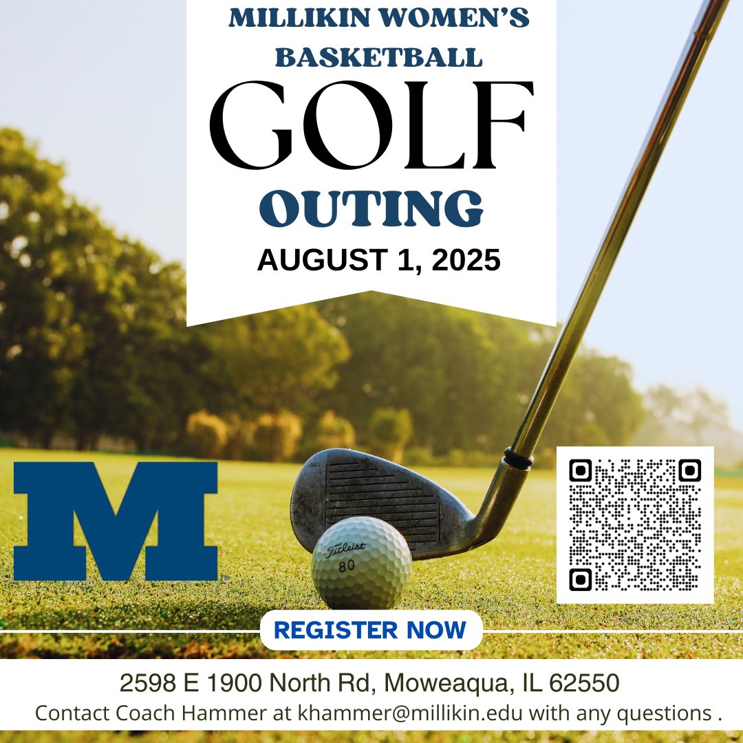 Less 2 months away from this great event!! Get signed up today to reserve your spot!! Great chance to meet the team and have a wonderful time supporting our program! Scan the QR code or use the link below!! 

Link: millikinalum.my.salesforce-sites.com/pmtx/evt__quic…