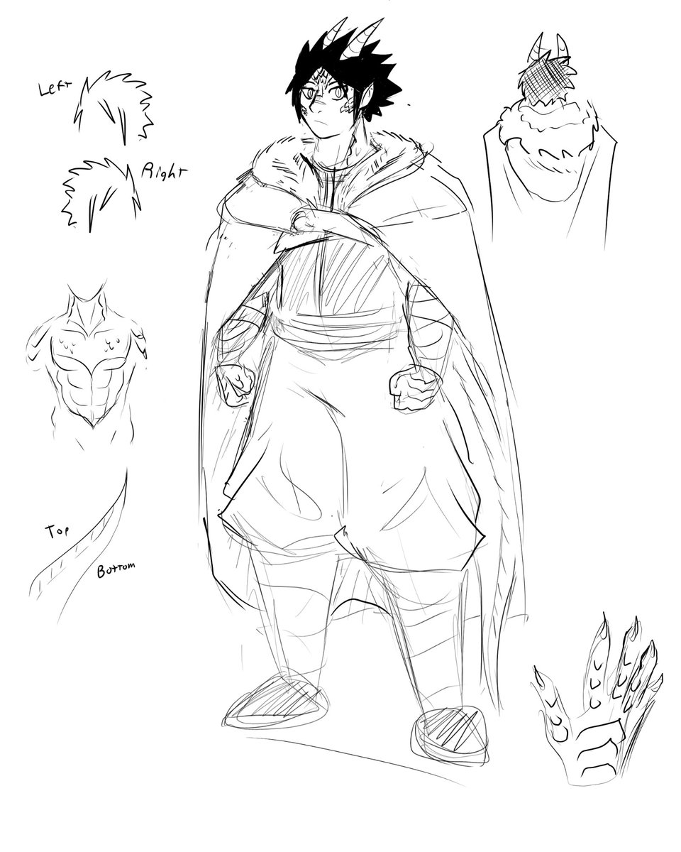 Details &amp; outfit sketch
