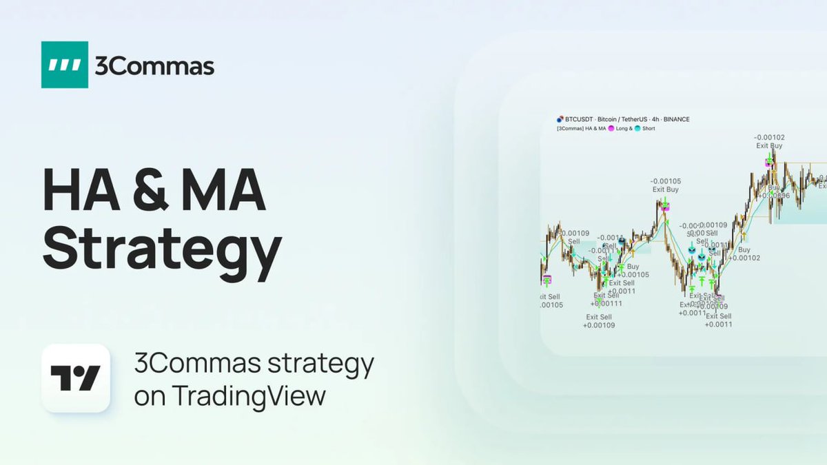 Automate Heikin Ashi Entries

Step-by-step guide to send your #EMA + Heikin Ashi signals directly to #DCA Bots on #3Commas.

✅ Entry logic
✅ Break-even &amp; trailing stops
✅ Long/short testing
✅ Bot alert integration

🎥 Watch now: youtube.com/watch?v=aqgTdG…