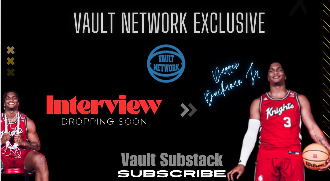 Rhody Vault (@rhodyvault) on Twitter photo 🎙️Interview dropping 🔜 on the Vault Substack with <a href="/dbuchananjr2/">JunBoogiee</a>
We discussed his decision to leave GW & play for <a href="/RutgersMBB/">Rutgers Men’s Basketball 🏀</a>. I’m expecting big things this year from one of the most underrated transfers entering the Big 10.
Subscribe: thevaultreport.substack.com 🎙️Interview dropping 🔜 on the Vault Substack with <a href="/dbuchananjr2/">JunBoogiee</a>
We discussed his decision to leave GW & play for <a href="/RutgersMBB/">Rutgers Men’s Basketball 🏀</a>. I’m expecting big things this year from one of the most underrated transfers entering the Big 10.
Subscribe: thevaultreport.substack.com