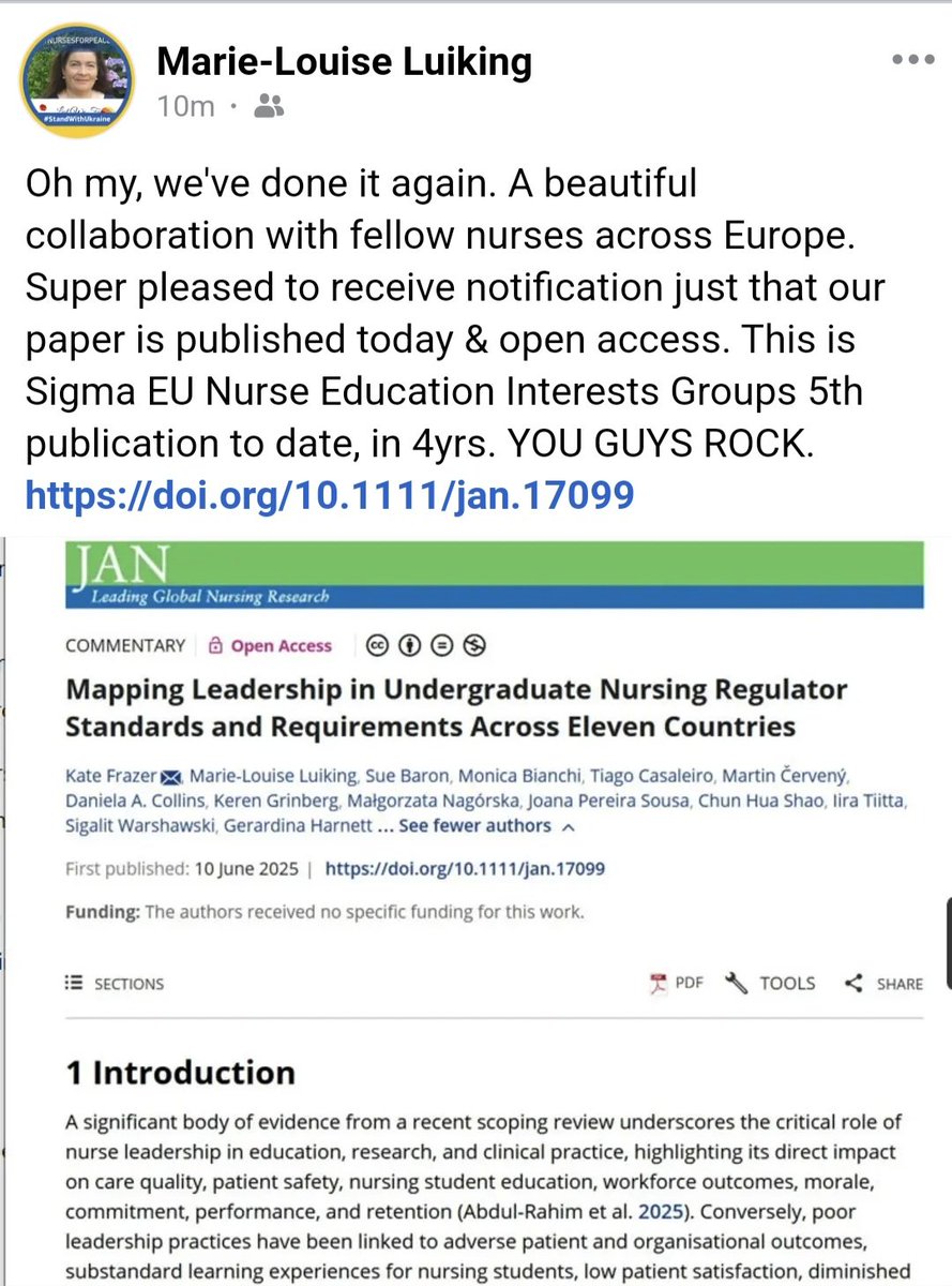 Dr Marie-Louise Luiking RN (@marielouiselui1) on Twitter photo Brilliant news, European nurses collaborating across boarders. How cool is that! Ps <a href="/MohammadSaab7/">Mohamad M. Saab</a> <a href="/SigmaNursing/">Sigma Nursing</a> <a href="/BethTigges/">Beth Tigges</a> <a href="/RCSI_FacNurMid/">RCSI Faculty of Nursing & Midwifery</a> <a href="/DrEBLockwood/">Emily pronouns she/her</a> <a href="/AlphaBetaNu611/">Alpha Beta Nu Chapter</a> <a href="/Ben_Bowers__/">Dr Ben Bowers RN FQICN QN</a> <a href="/chaparooney/">Professor Mark White</a> <a href="/tiago_uni/">Tiagosilva1987</a> <a href="/emn_ozd/">Emine K. Ozdemir</a> <a href="/HowardCatton/">Howard Catton</a> Brilliant news, European nurses collaborating across boarders. How cool is that! Ps <a href="/MohammadSaab7/">Mohamad M. Saab</a> <a href="/SigmaNursing/">Sigma Nursing</a> <a href="/BethTigges/">Beth Tigges</a> <a href="/RCSI_FacNurMid/">RCSI Faculty of Nursing & Midwifery</a> <a href="/DrEBLockwood/">Emily pronouns she/her</a> <a href="/AlphaBetaNu611/">Alpha Beta Nu Chapter</a> <a href="/Ben_Bowers__/">Dr Ben Bowers RN FQICN QN</a> <a href="/chaparooney/">Professor Mark White</a> <a href="/tiago_uni/">Tiagosilva1987</a> <a href="/emn_ozd/">Emine K. Ozdemir</a> <a href="/HowardCatton/">Howard Catton</a>