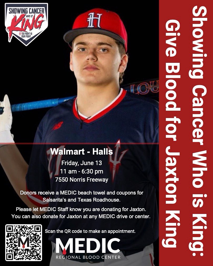 Visit tndonor.org to schedule a time to donate this Friday!