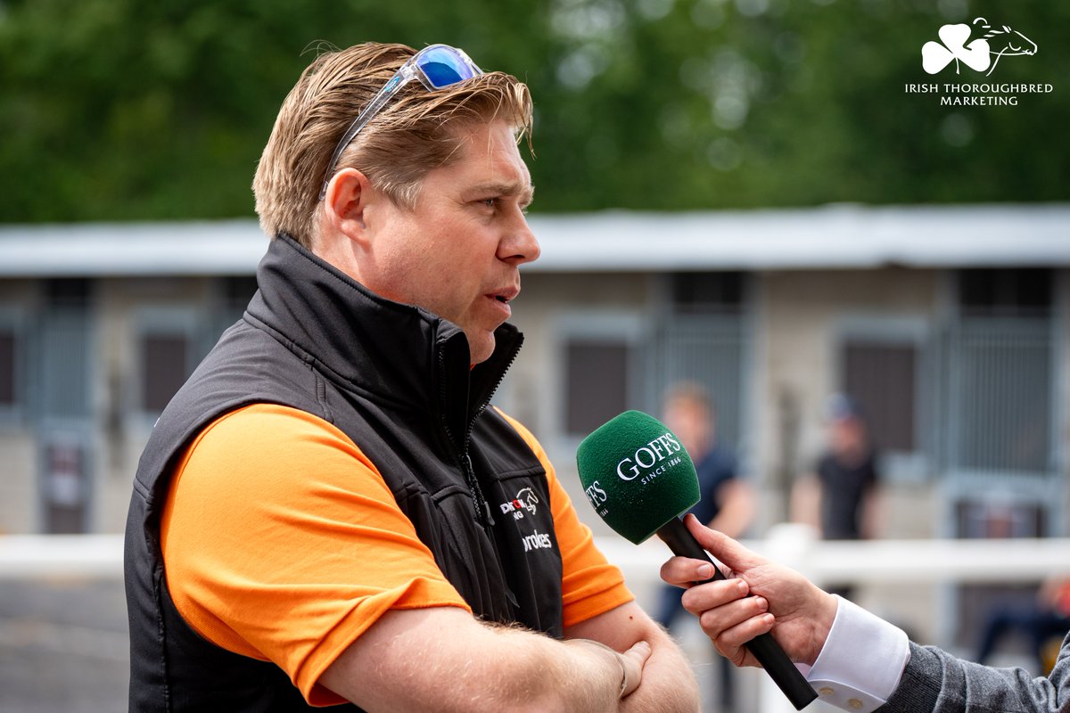 High-class acquisition for <a href="/DSkeltonRacing/">Dan Skelton Racing</a> &amp; <a href="/r_m_bloodstock/">RyanMahon Bloodstock</a> at <a href="/Goffs1866/">Goffs</a> Arkle Sale. 💎

Lot 7⃣5⃣ from Altenbach Bloodstock is theirs for €165,000. Impressive Irish-bred gelding is a 3/4 brother to top-class 2x Ryanair winner ALLAHO. ✈️

🗓️ 10am 10-12 June
📖 Part One: