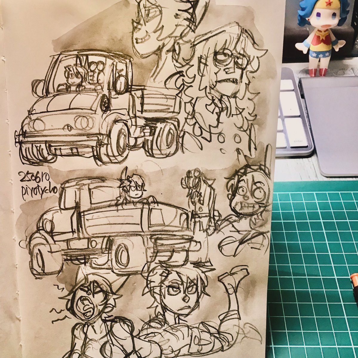 Bonyeer and Doc 気温は変わってないけど湿度がグッと上がって蒸し暑さが出てきた;