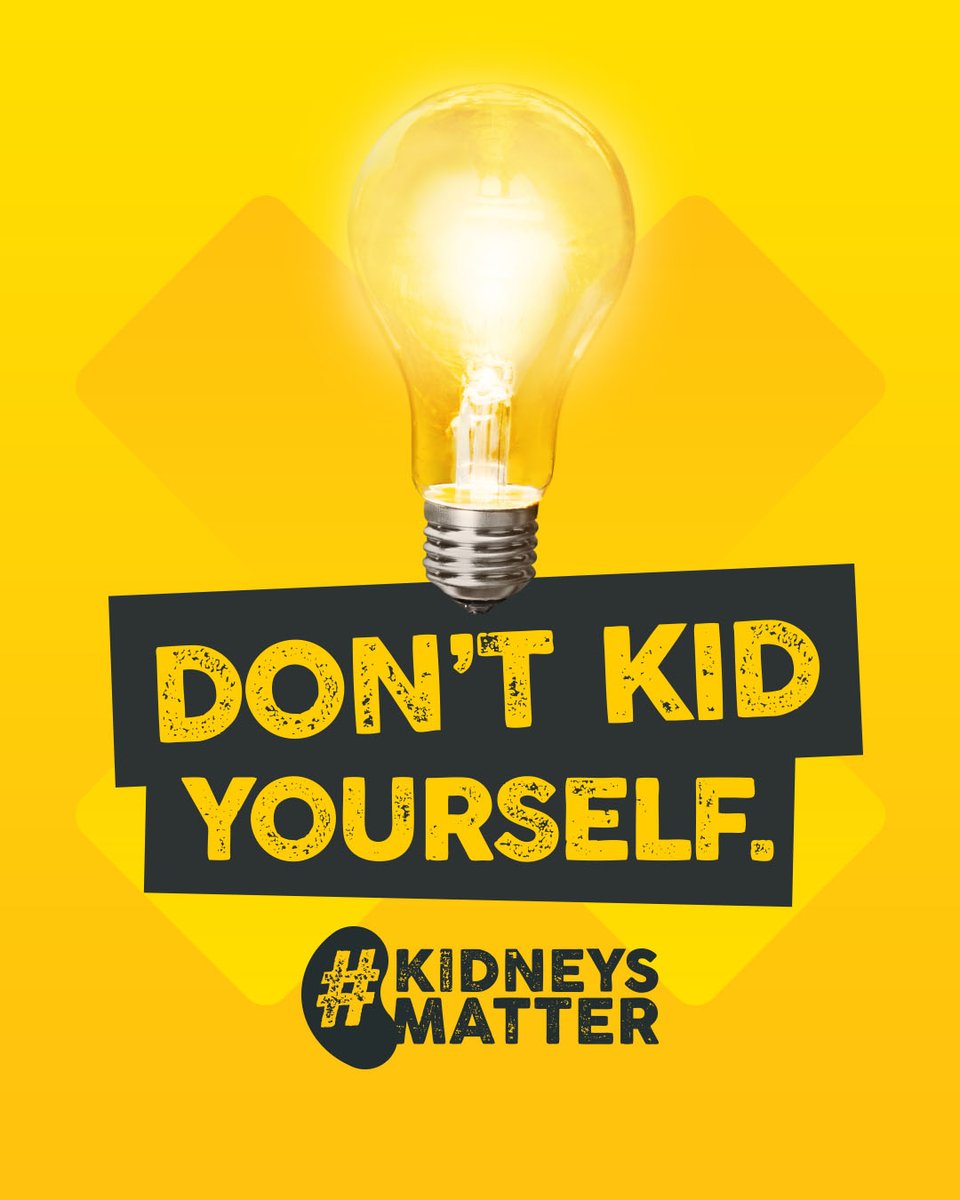 There are usually no symptoms of kidney disease in the early stages.

It may only be discovered if you have a blood or urine test for another reason. 

Find out the symptoms&gt; worldkidneyday.co.uk/check #KidneysMatter #WorldKidneyDay