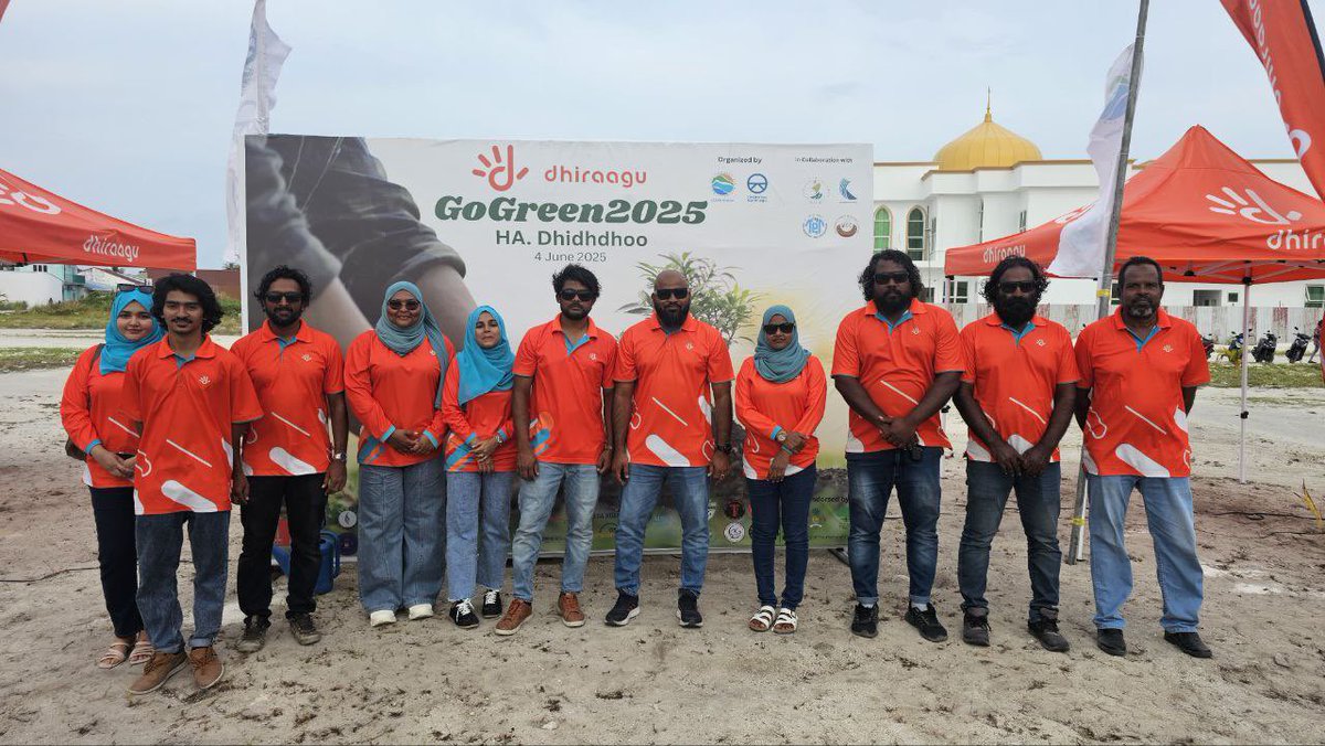 "Environmental protection remains a core focus of Dhiraagu’s CSR efforts. In support of the national drive to plant five million trees, Dhiraagu Go Green 2025 with <a href="/clean_maldives/">CLEAN Maldives</a> showcased our shared commitment to promoting a greener, more sustainable Maldives"

- Mohamed Ali,