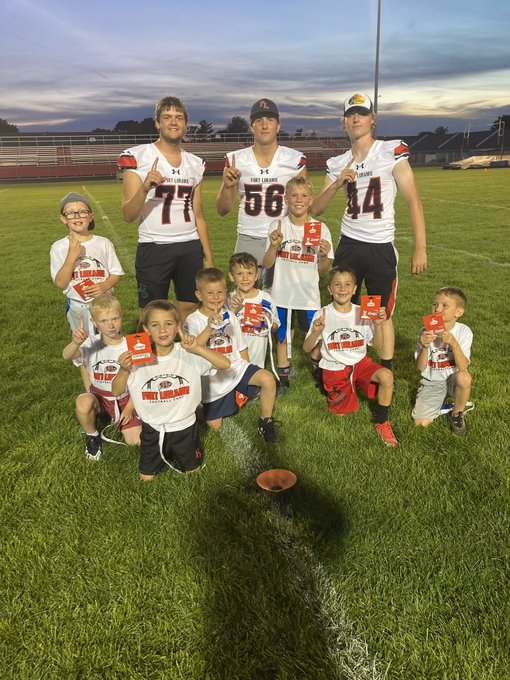 Excited for our grades 1-2-3 (2025-26 school year) Youth Football Camp under the lights tonight!

Had a lot of fun with these young men last year, walk up registrations will be accepted if you didn't submit one yet.

See you tonight from 7:30-9:30pm at Redskin Stadium! #TakeIt