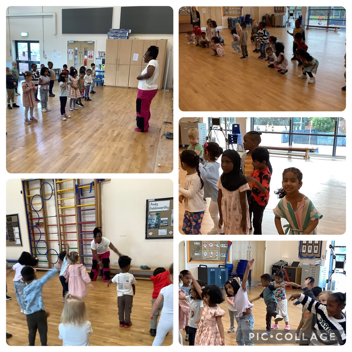 Morning nursery had a fantastic African yoga session during fitness fortnight. #PPEYFS #PPPE