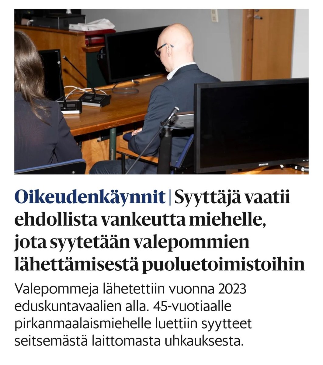 Kiva päivä taas perussuomalaisissa.

Minulle on usein kerrottu puolueen olevan lähinnä maltillinen, keskustaoikeistolainen liike. Sille vain sattuu vahinkoja useammin kuin muille.
#äärioikeisto