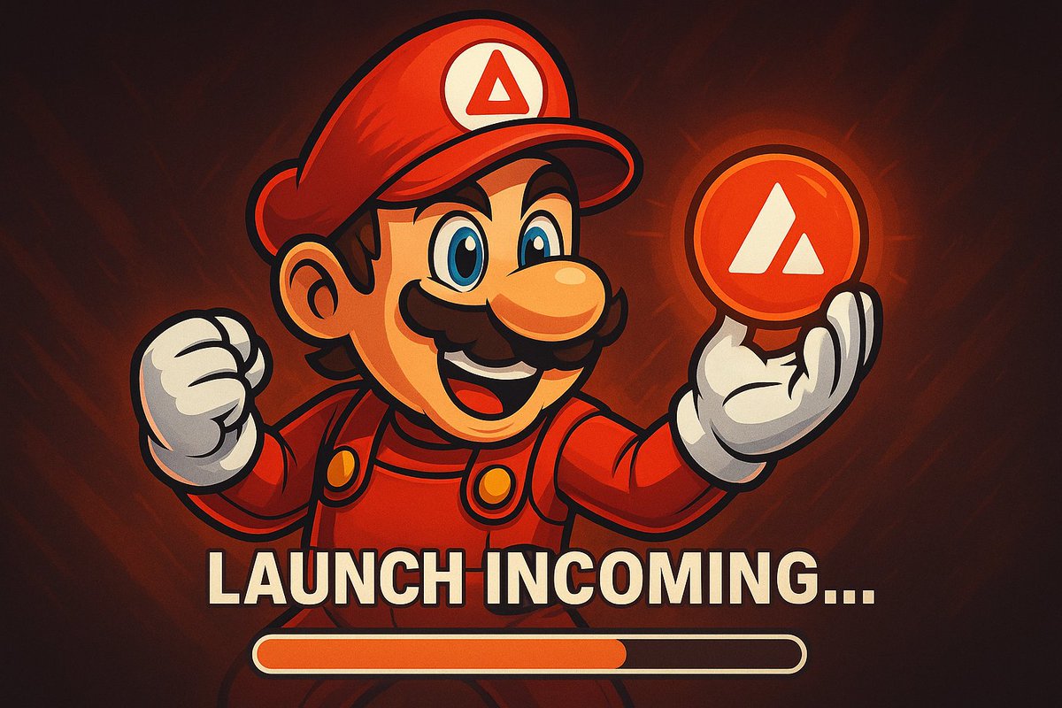 MarioOnAvax's tweet photo. 🚨 IT’S-A ME… MARIO!

🍄 $MARIO is almost here.

Stay tuned.

#AVAX #AVAXMemecoin #Mario https://t.co/ouuYr3W9Qq