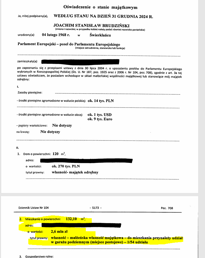 Apartament bez faktury za remont.