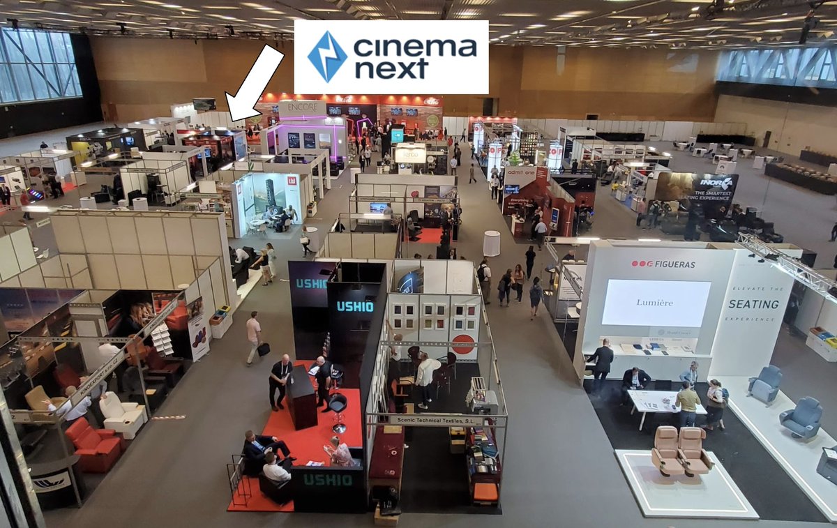 CinemaNext (@cinemanextintl) on Twitter photo ⚡ Only one week to go until the <a href="/CineEuropeBCN/">CineEurope</a> 2025 trade show open its doors to the masses. Come and visit CinemaNext at Stand 717, this year next to the Coca-Cola 🥤 space. We'd love to show you what we've been working on to make your cinemas smarter and more cost effective. ⚡ Only one week to go until the <a href="/CineEuropeBCN/">CineEurope</a> 2025 trade show open its doors to the masses. Come and visit CinemaNext at Stand 717, this year next to the Coca-Cola 🥤 space. We'd love to show you what we've been working on to make your cinemas smarter and more cost effective.