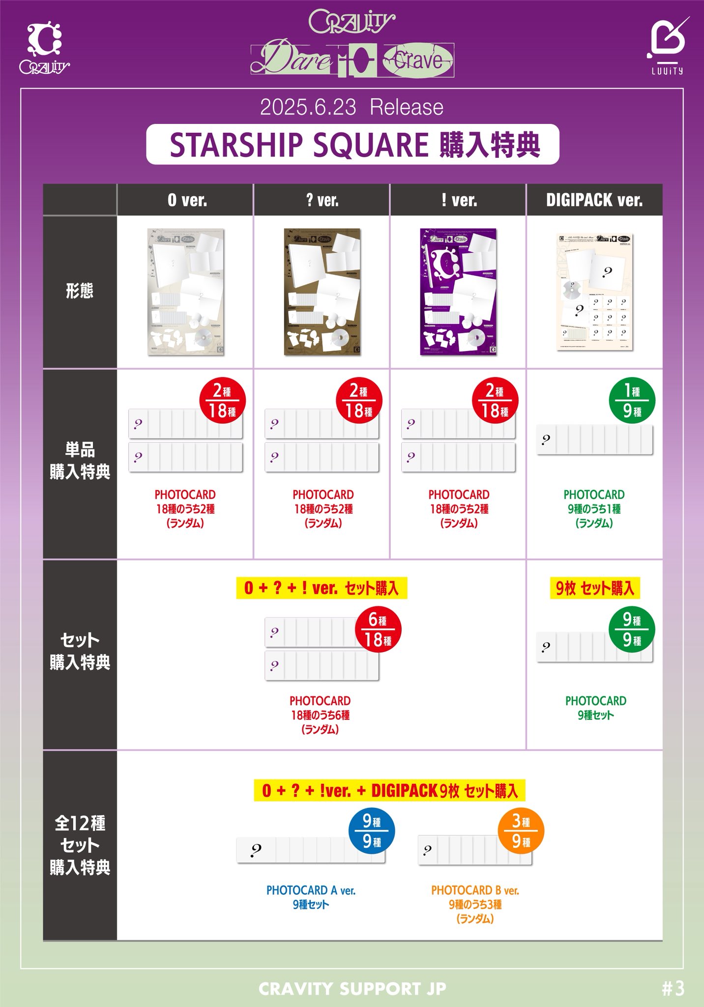 Qoo10] STARSHIPエンターテインメント 【online特典】( 2種