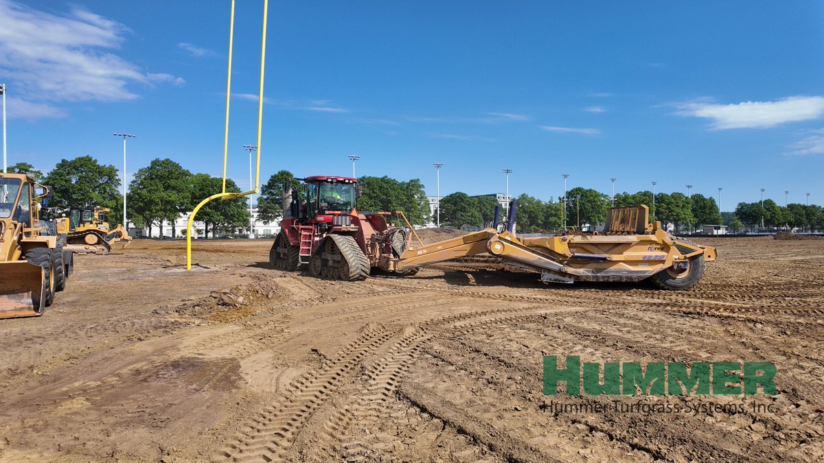 HummerTurfgrass's tweet image. Before any field performs, the groundwork has to.
At the Naval Academy, we managed excavation and coordinated with a trusted crew to set the stage for success.
#construction #football #annapolis #navy #sportsfield #renovation