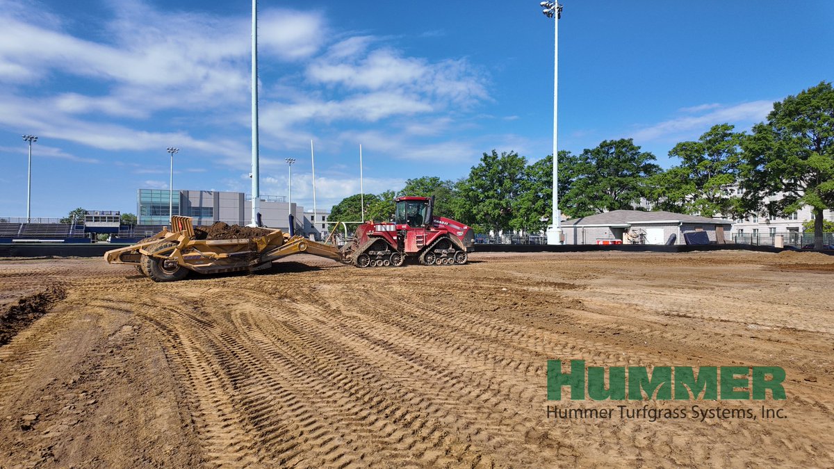 HummerTurfgrass's tweet image. Before any field performs, the groundwork has to.
At the Naval Academy, we managed excavation and coordinated with a trusted crew to set the stage for success.
#construction #football #annapolis #navy #sportsfield #renovation