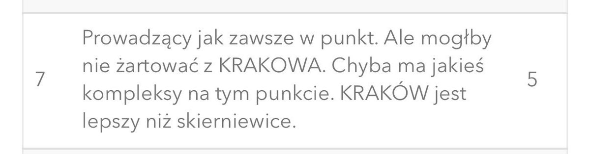 Pan od Komputerow (@komputerow) on Twitter photo Z komentarzy po <a href="/CONFidenceConf/">confidenceconf</a> - zgadzam się w całej rozciągłości. Kraków jest lepszy niż Skierniewice, chociaż to ciągle ta sama liga Z komentarzy po <a href="/CONFidenceConf/">confidenceconf</a> - zgadzam się w całej rozciągłości. Kraków jest lepszy niż Skierniewice, chociaż to ciągle ta sama liga