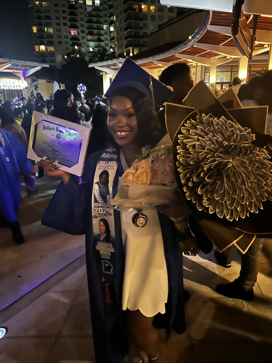 A time to celebrate…Proud mom moment…A Dillard High School grad and an 8th grade graduate from Millennium Collegiate Academy! Congratulations to my beautiful daughters!