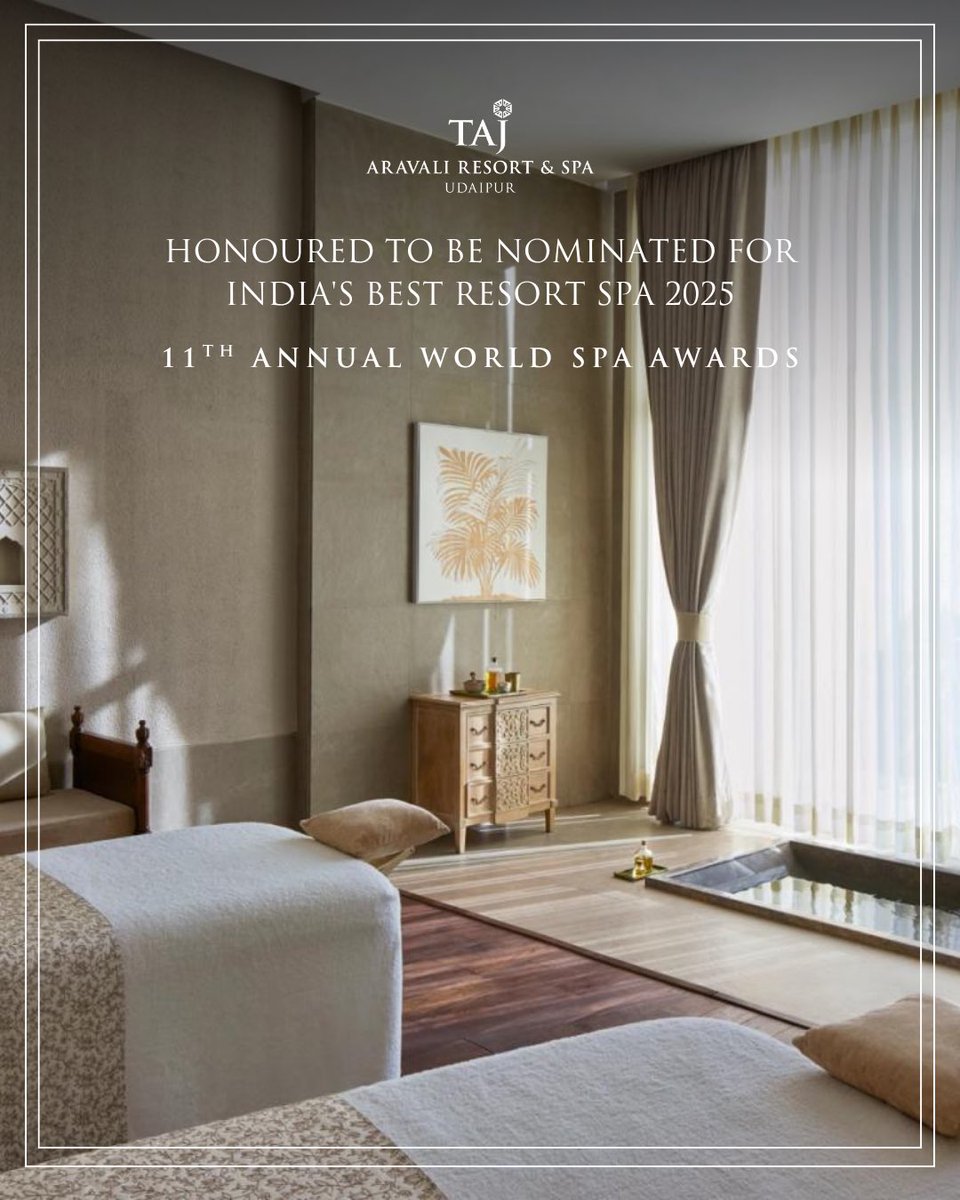 Taj Aravali Resort & Spa, Udaipur tweet media