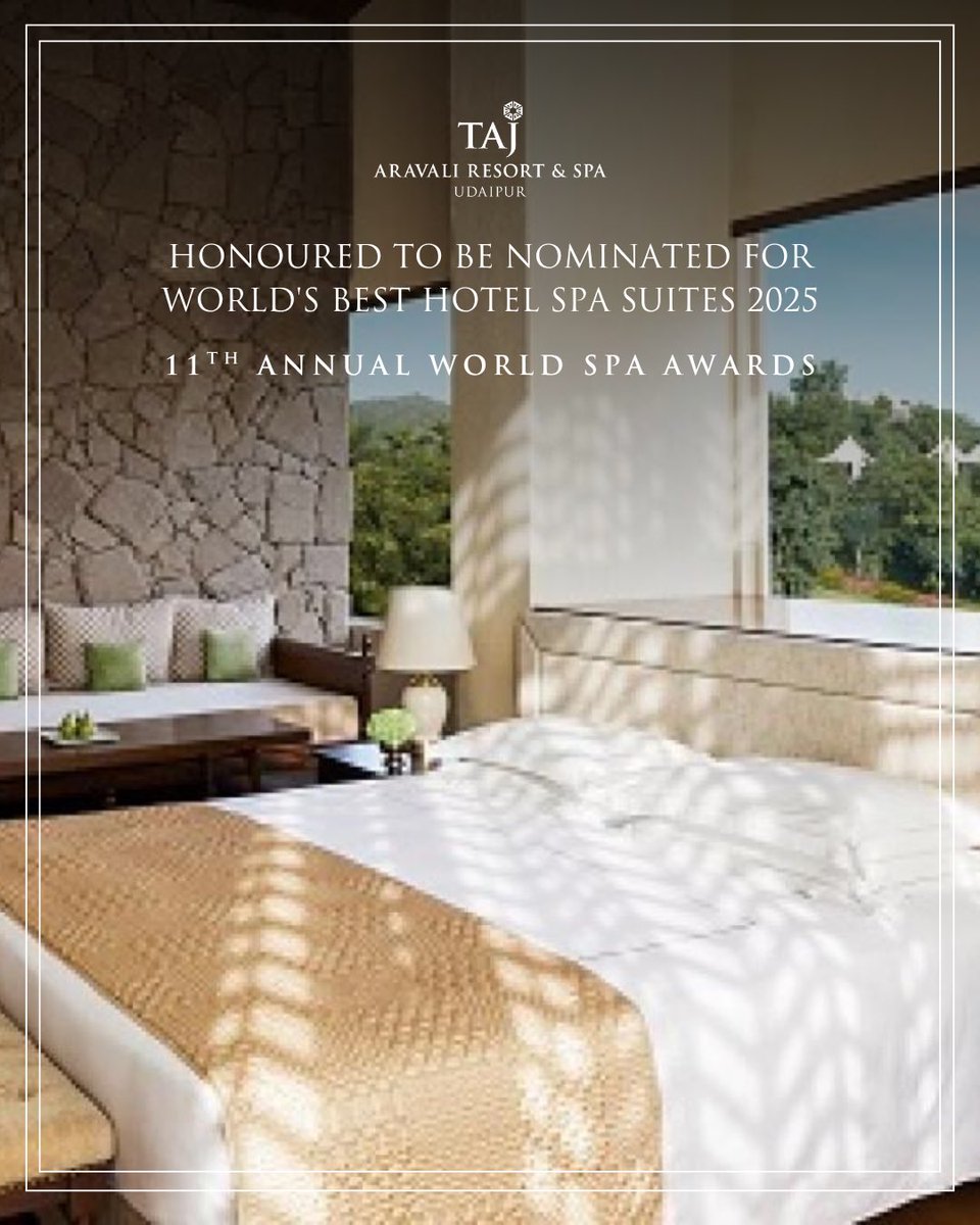 Taj Aravali Resort & Spa, Udaipur tweet media