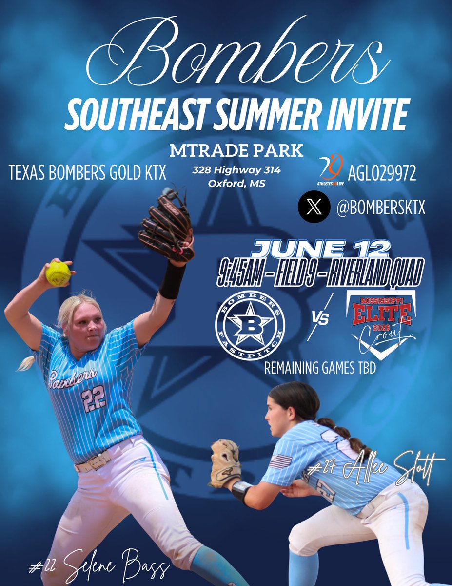 Texas Bombers Gold KTX (@bombersktx) on Twitter photo This past weekend we went 4-2. Had a team batting average of .311 with 3 athletes batting .500 or higher! (<a href="/IzzyLeeSoftball/">Izzy Lee</a> .538 <a href="/Selenesoftball/">Selene Bass</a> .500 <a href="/jaidynsoftball/">Jaidyn Brown</a> .500)
<a href="/IzzyLeeSoftball/">Izzy Lee</a> was also dominant in the circle ⭕️ with an impressive 19ks 4 bbs and only 2 ER across 15 This past weekend we went 4-2. Had a team batting average of .311 with 3 athletes batting .500 or higher! (<a href="/IzzyLeeSoftball/">Izzy Lee</a> .538 <a href="/Selenesoftball/">Selene Bass</a> .500 <a href="/jaidynsoftball/">Jaidyn Brown</a> .500)
<a href="/IzzyLeeSoftball/">Izzy Lee</a> was also dominant in the circle ⭕️ with an impressive 19ks 4 bbs and only 2 ER across 15