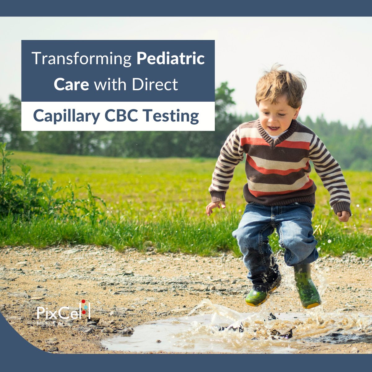 Point-of-care CBC testing with HemoScreen is transforming pediatric care by enabling quick, accurate results from a single drop of blood via a finger prick. 

No large blood draws, just faster, easier, child-friendly diagnostics.
Read the full story here: pixcell-medical.com/case-study/ped…