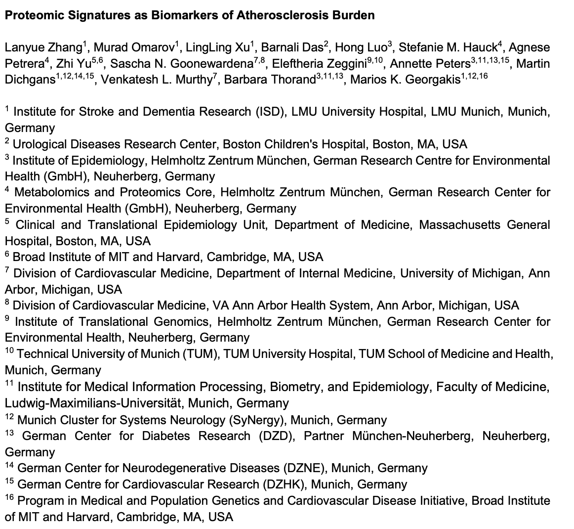 Marios Georgakis (@mariosgeorgakis) on Twitter photo Congratulations to <a href="/lanyue_Zhang96/">Lanyue Zhang</a> for leading this effort in the context of her PhD studies and thanks to all co-authors.
🔗link to preprint: researchsquare.com/article/rs-683… Congratulations to <a href="/lanyue_Zhang96/">Lanyue Zhang</a> for leading this effort in the context of her PhD studies and thanks to all co-authors.
🔗link to preprint: researchsquare.com/article/rs-683…