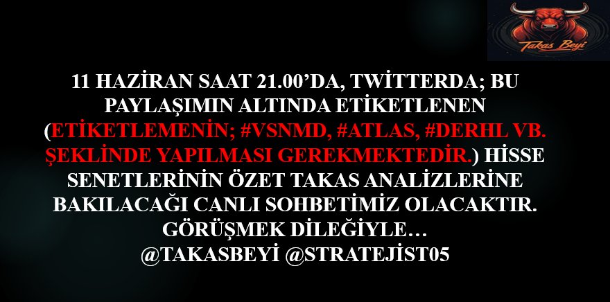 Takas Üzerine tweet media